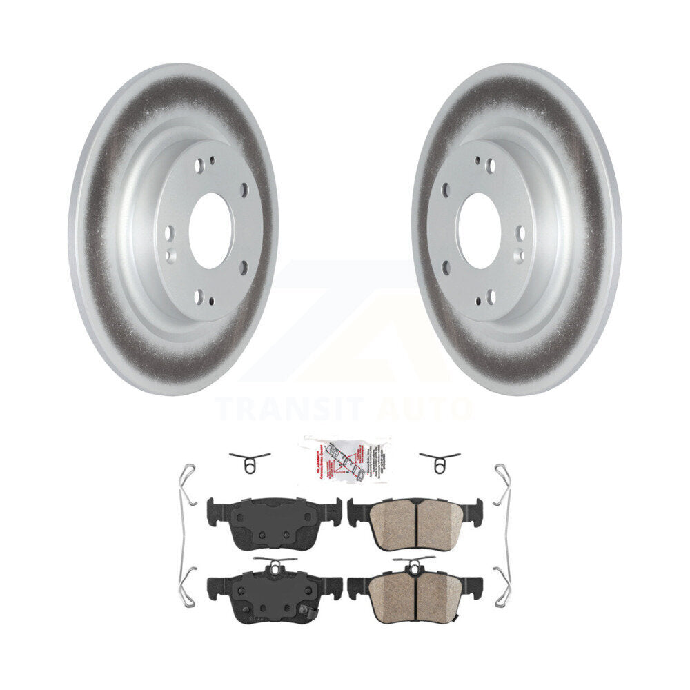 Transit Auto KGA-104143 Disc Brake Kit for 2017-2020 Honda Civic - Rear