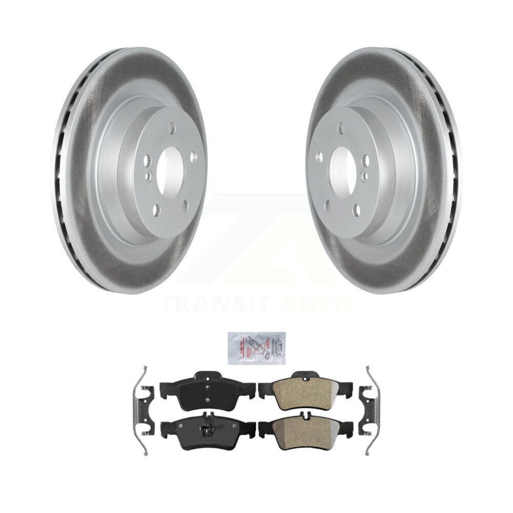 Transit Auto KGA-104151 Disc Brake Kit for 2010-2018 Mercedes-Benz CLS550, Mercedes-Benz E550 - Rear