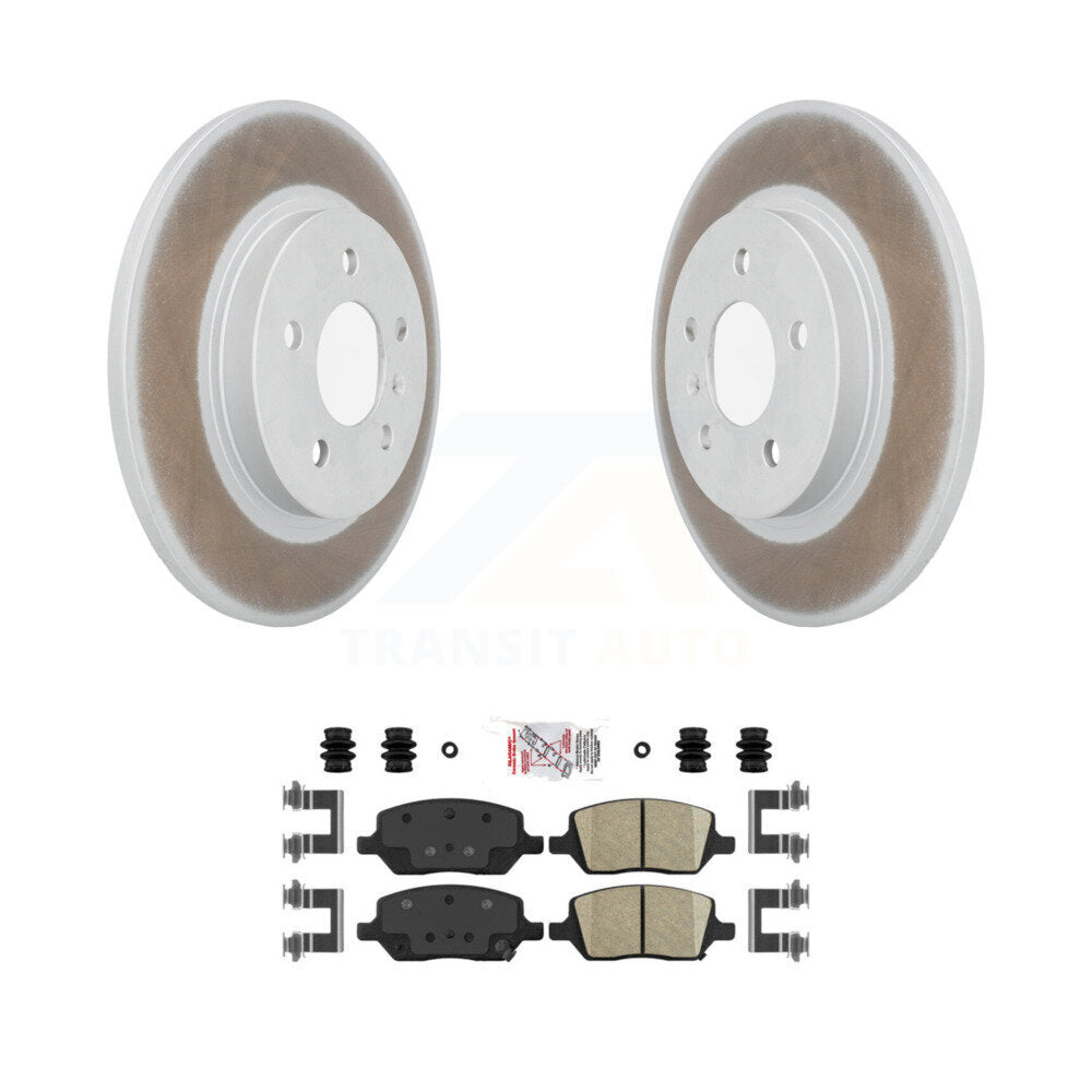 Transit Auto KGA-104162 Disc Brake Kit for 2005 Buick Terraza, Chevrolet Uplander and More - Rear
