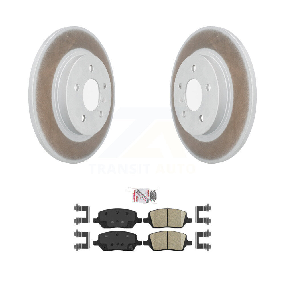 Transit Auto KGA-104163 Disc Brake Kit for 2005 Buick Terraza, Chevrolet Uplander and More - Rear