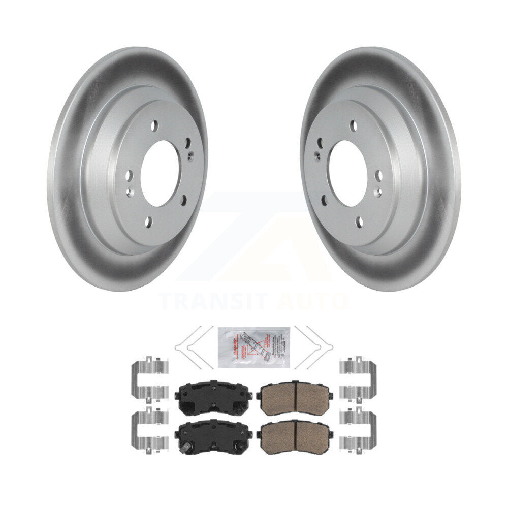 Transit Auto KGA-104169 Disc Brake Kit for 2018-2023 Hyundai Kona - Rear