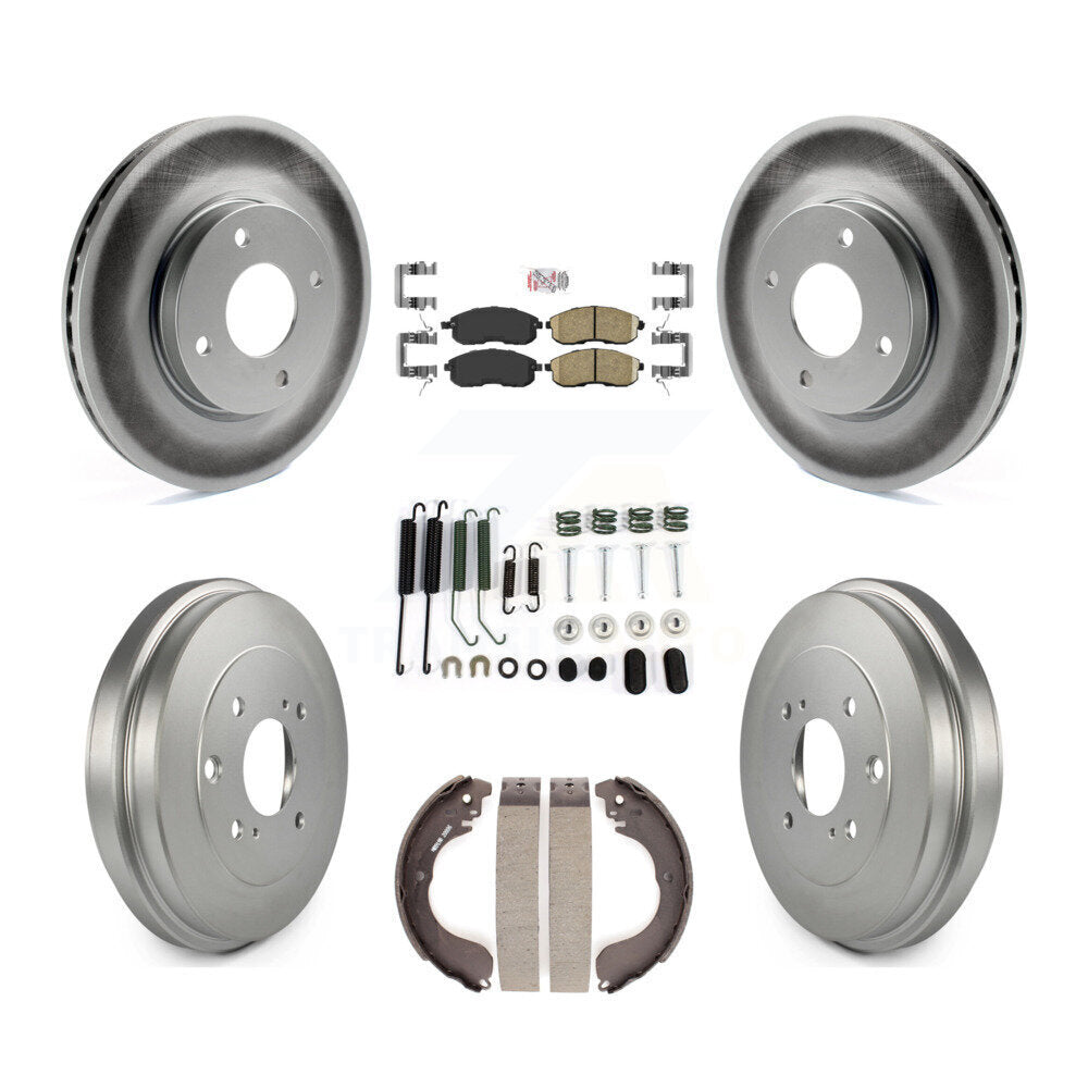 Transit Auto KGA-104173 Disc Brake Kit for 2007-2014 Nissan Cube, Nissan Sentra - Front and Rear