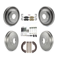 Transit Auto KGA-104173 Disc Brake Kit for 2007-2014 Nissan Cube, Nissan Sentra - Front and Rear