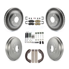 Transit Auto KGA-104174 Disc Brake Kit for 2007-2014 Nissan Cube, Nissan Sentra - Front and Rear