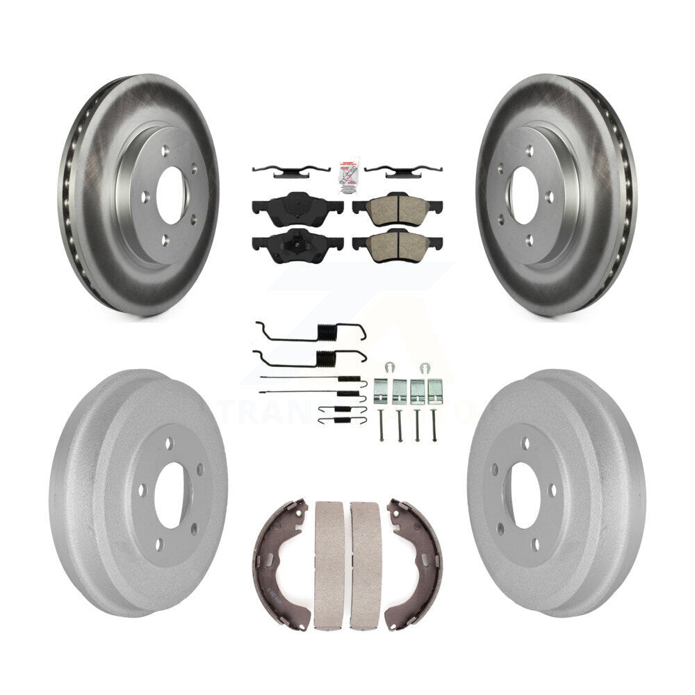 Transit Auto KGA-104176 Disc Brake Kit for 2005-2007 Ford Escape, Mercury Mariner - Front and Rear
