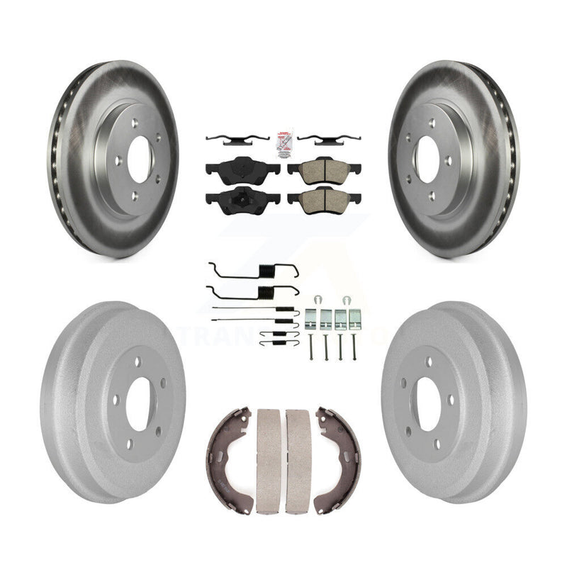 Transit Auto KGA-104176 Disc Brake Kit for 2005-2007 Ford Escape, Mercury Mariner - Front and Rear