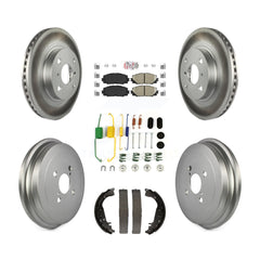 Transit Auto KGA-104178 Disc Brake Kit for 2006-2014 Toyota Yaris - Front and Rear