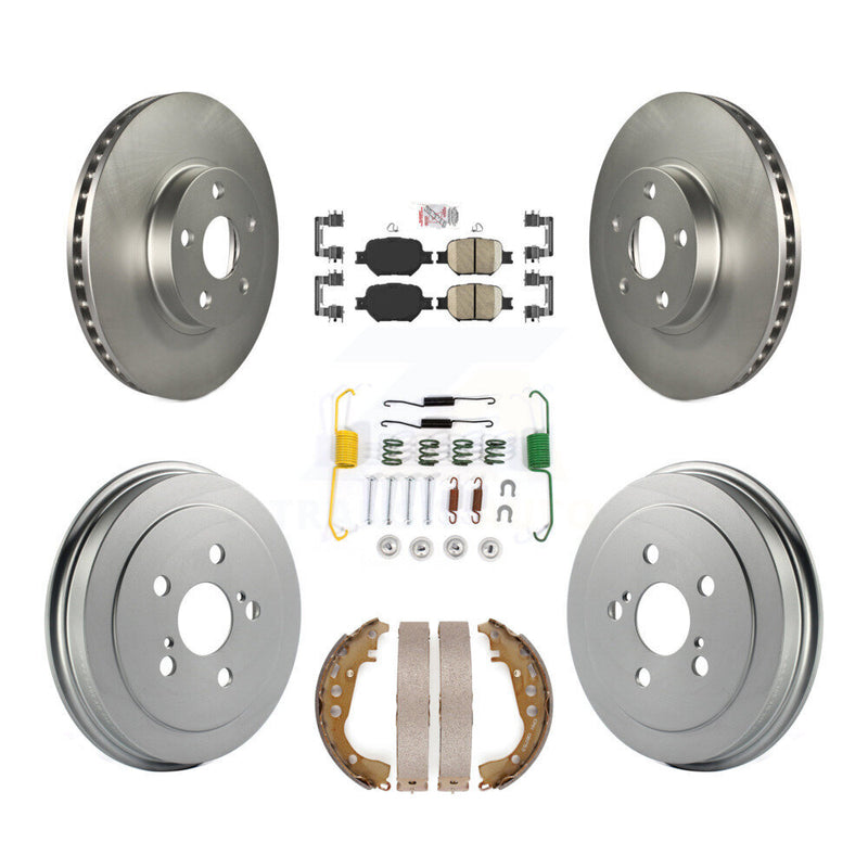 Transit Auto KGA-104180 Disc Brake Kit for 2000-2005 Toyota Celica - Front and Rear