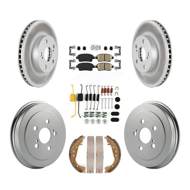 Transit Auto KGA-104181 Disc Brake Kit for 2004-2007 Toyota Prius - Front and Rear