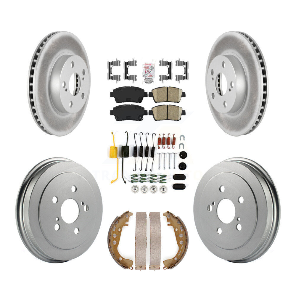 Transit Auto KGA-104182 Disc Brake Kit for 2004-2007 Toyota Prius - Front and Rear