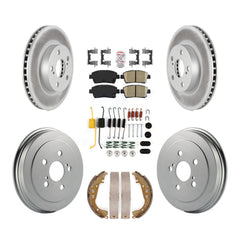 Transit Auto KGA-104182 Disc Brake Kit for 2004-2007 Toyota Prius - Front and Rear