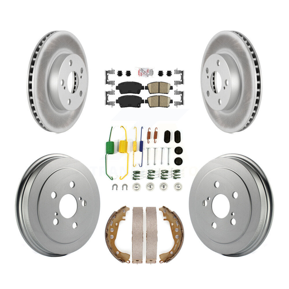 Transit Auto KGA-104183 Disc Brake Kit for 2008 Toyota Prius - Front and Rear