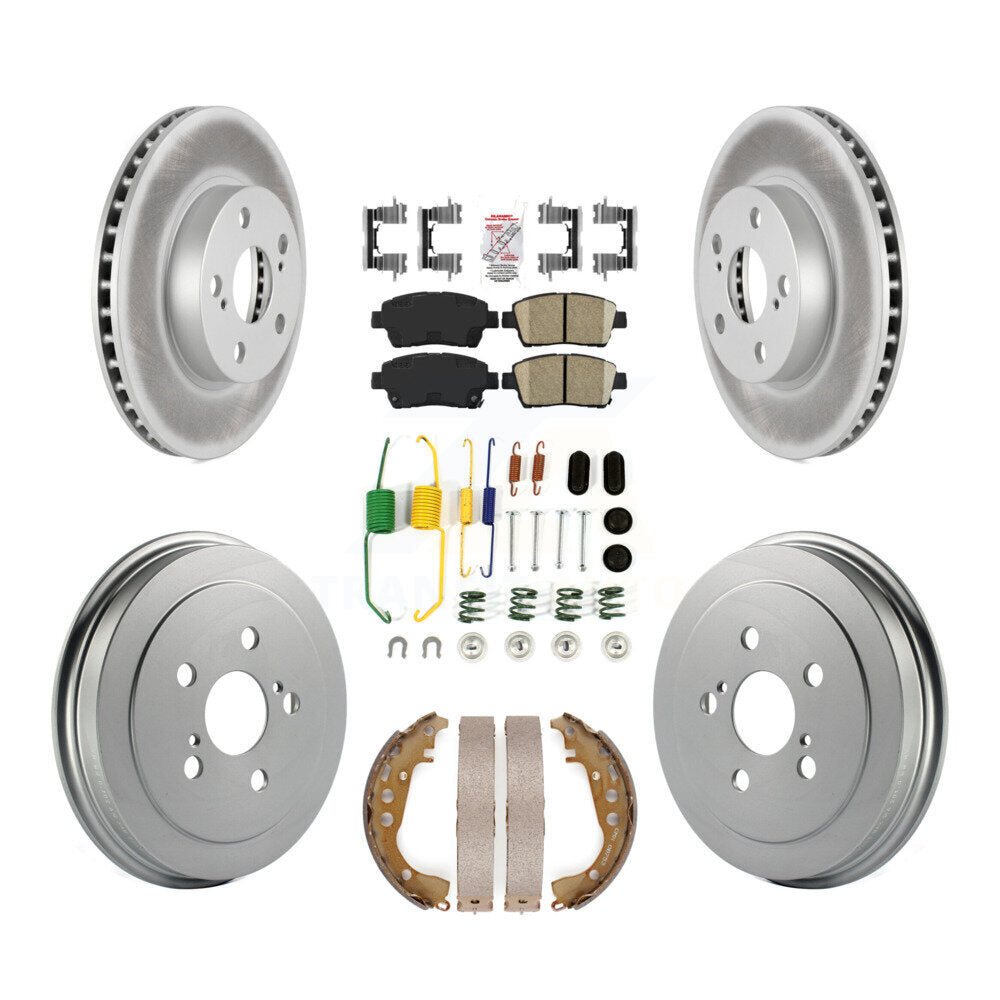 Transit Auto KGA-104184 Disc Brake Kit for 2008 Toyota Prius - Front and Rear