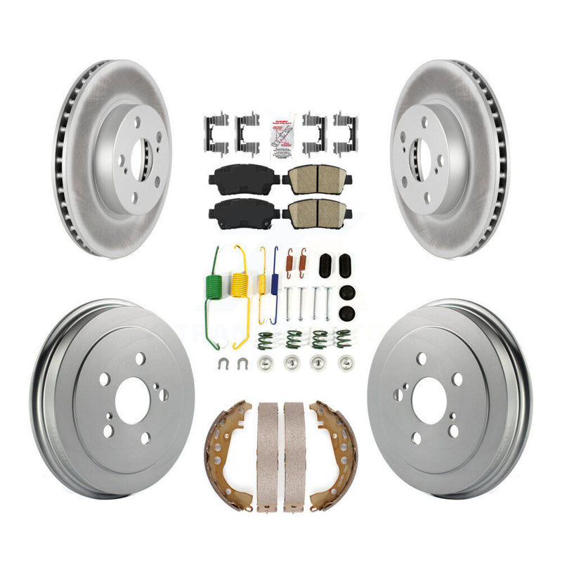 Transit Auto KGA-104184 Disc Brake Kit for 2008 Toyota Prius - Front and Rear