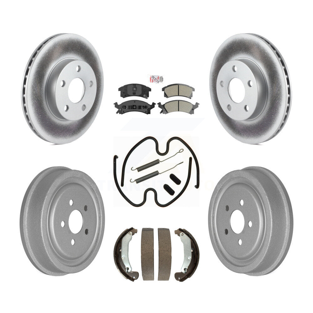 Transit Auto KGA-104189 Disc Brake Kit for 2003-2005 Chevrolet Cavalier, Pontiac Sunfire - Front and Rear