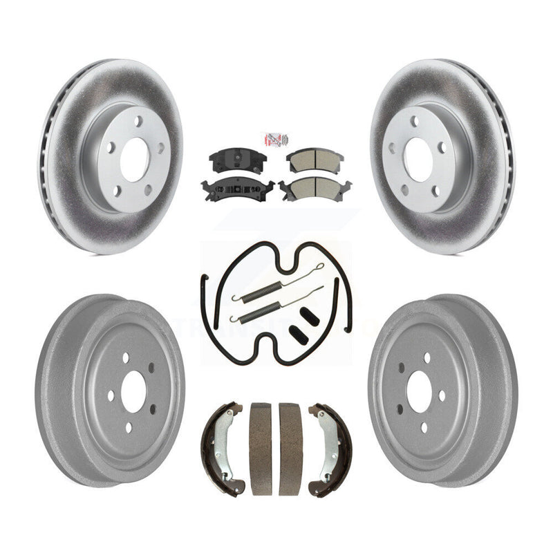 Transit Auto KGA-104189 Disc Brake Kit for 2003-2005 Chevrolet Cavalier, Pontiac Sunfire - Front and Rear