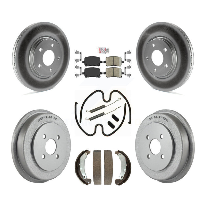Transit Auto KGA-104193 Disc Brake Kit for 2006 Pontiac Pursuit - Front and Rear