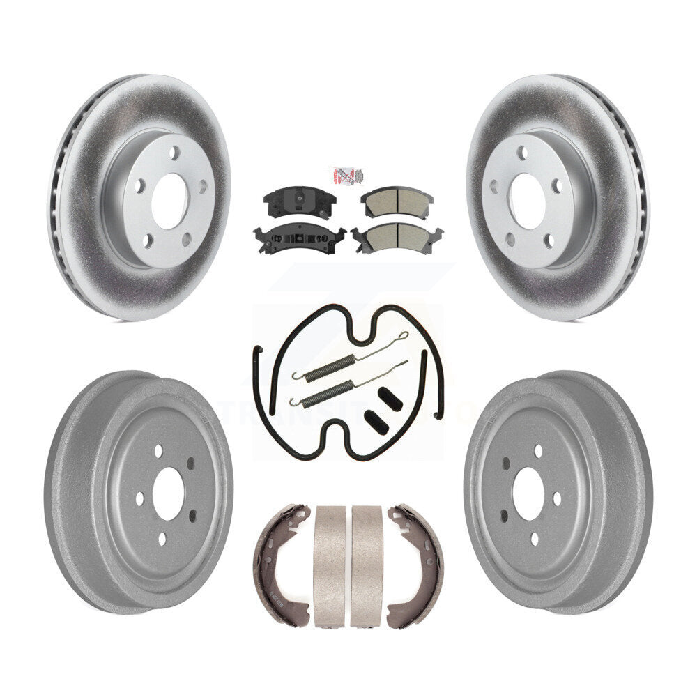 Transit Auto KGA-104194 Disc Brake Kit for 2003 Chevrolet Cavalier - Front and Rear