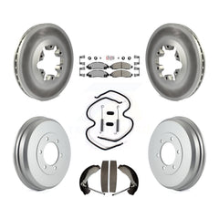 Transit Auto KGA-104195 Disc Brake Kit for 2004-2008 Isuzu i-290, Isuzu i-370 and More - Front and Rear