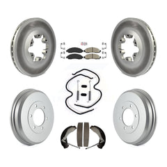 Transit Auto KGA-104196 Disc Brake Kit for 2004-2008 Isuzu i-290, Isuzu i-370 and More - Front and Rear