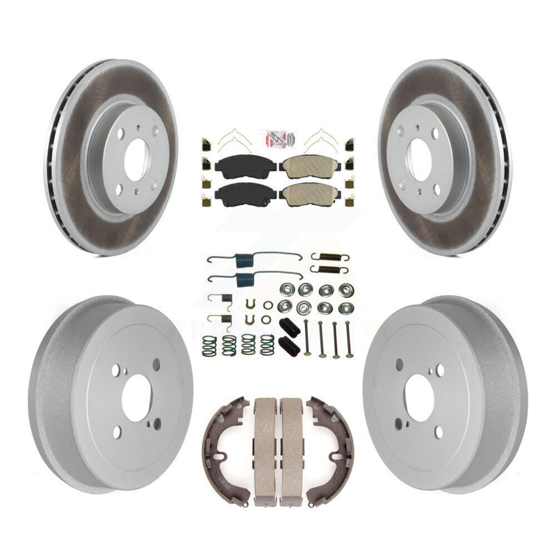 Transit Auto KGA-104203 Disc Brake Kit for 1993-1997 Geo Prizm, Toyota Corolla - Front and Rear