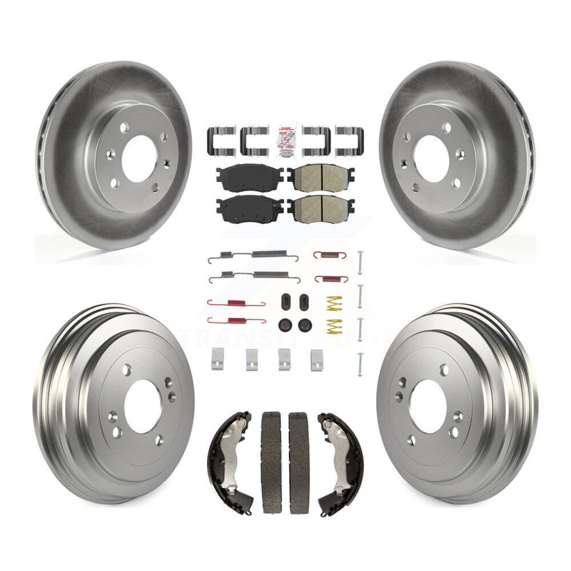 Transit Auto KGA-104204 Disc Brake Kit for 2006-2011 Hyundai Accent, Kia Rio, Kia Rio5 - Front and Rear