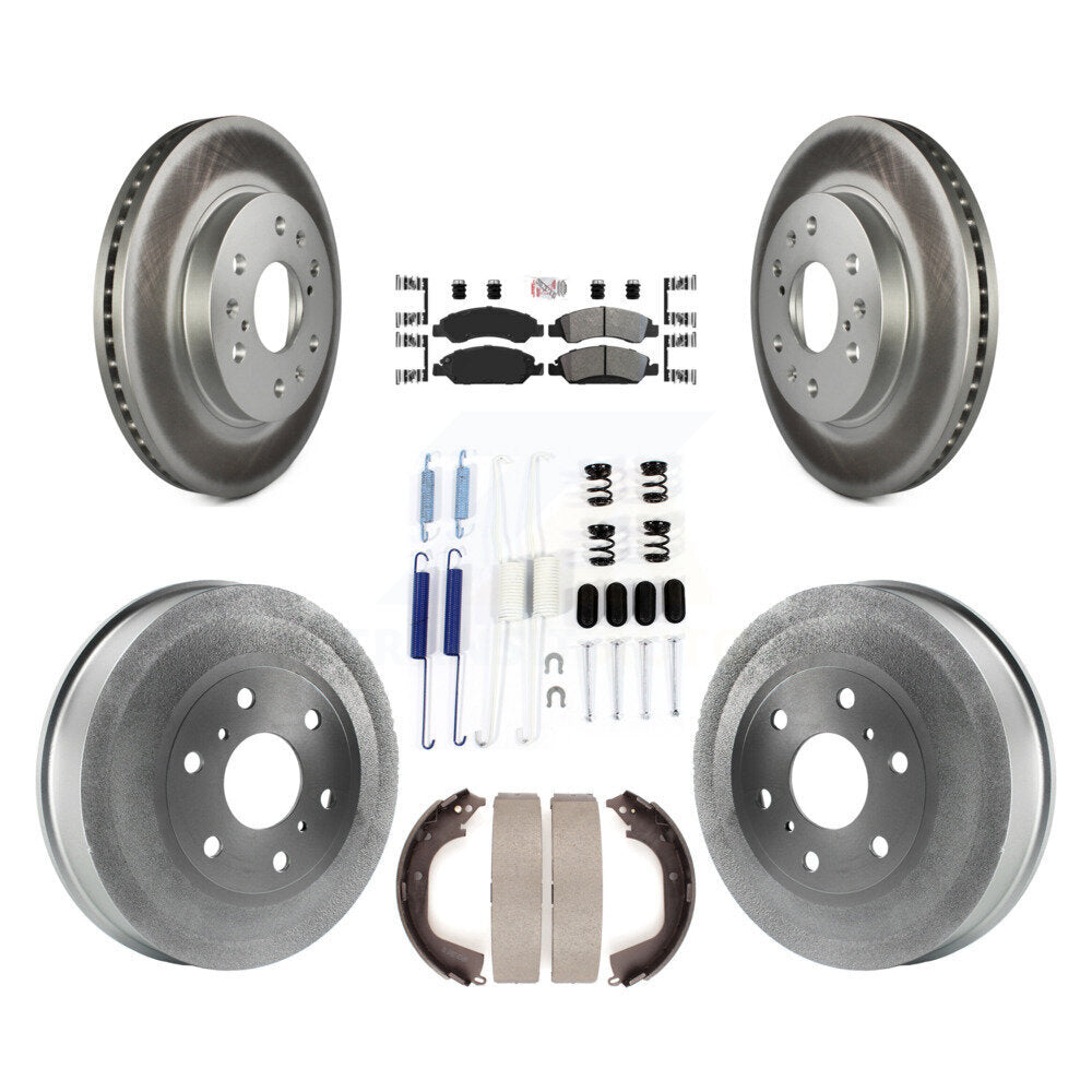 Transit Auto KGA-104206 Disc Brake Kit for 2010-2013 Chevrolet Silverado 1500, GMC Sierra 1500 - Front and Rear