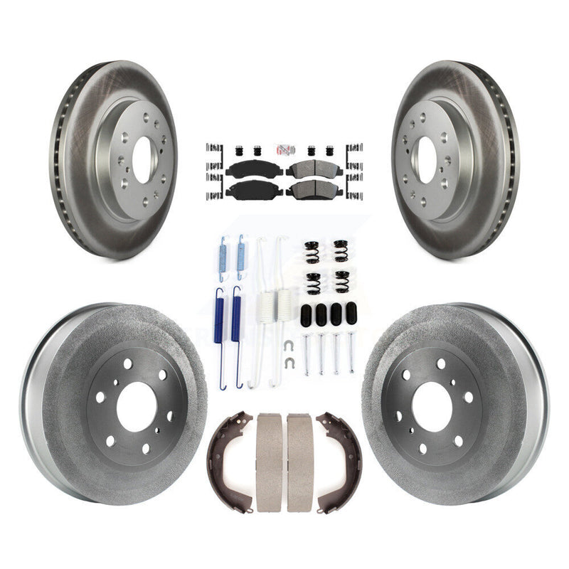 Transit Auto KGA-104206 Disc Brake Kit for 2010-2013 Chevrolet Silverado 1500, GMC Sierra 1500 - Front and Rear