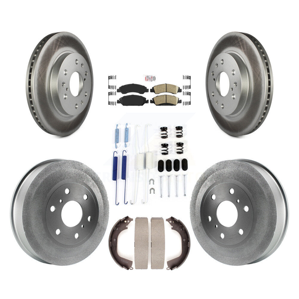 Transit Auto KGA-104207 Disc Brake Kit for 2010-2013 Chevrolet Silverado 1500, GMC Sierra 1500 - Front and Rear
