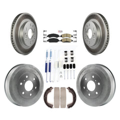 Transit Auto KGA-104207 Disc Brake Kit for 2010-2013 Chevrolet Silverado 1500, GMC Sierra 1500 - Front and Rear