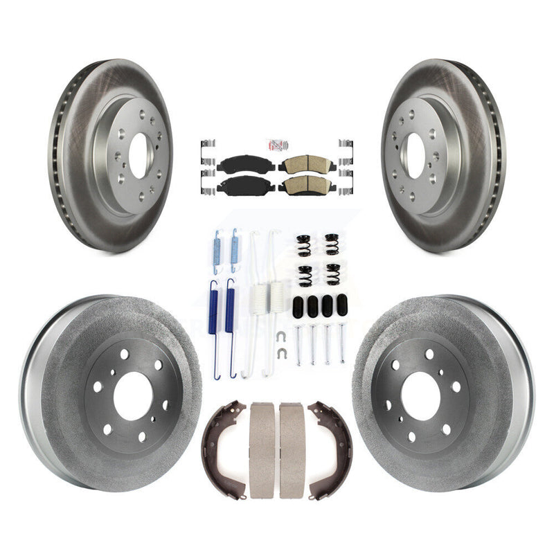 Transit Auto KGA-104207 Disc Brake Kit for 2010-2013 Chevrolet Silverado 1500, GMC Sierra 1500 - Front and Rear