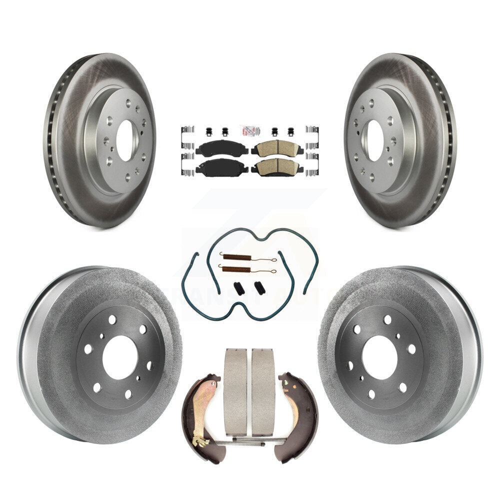 Transit Auto KGA-104211 Disc Brake Kit for 2009 Chevrolet Silverado 1500, GMC Sierra 1500 - Front and Rear