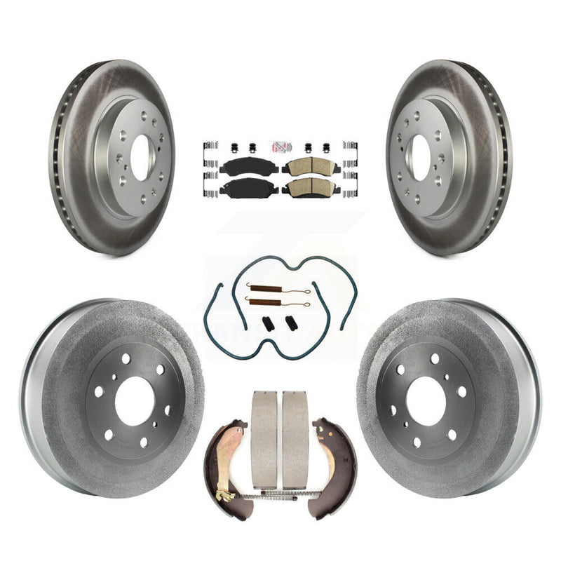 Transit Auto KGA-104211 Disc Brake Kit for 2009 Chevrolet Silverado 1500, GMC Sierra 1500 - Front and Rear