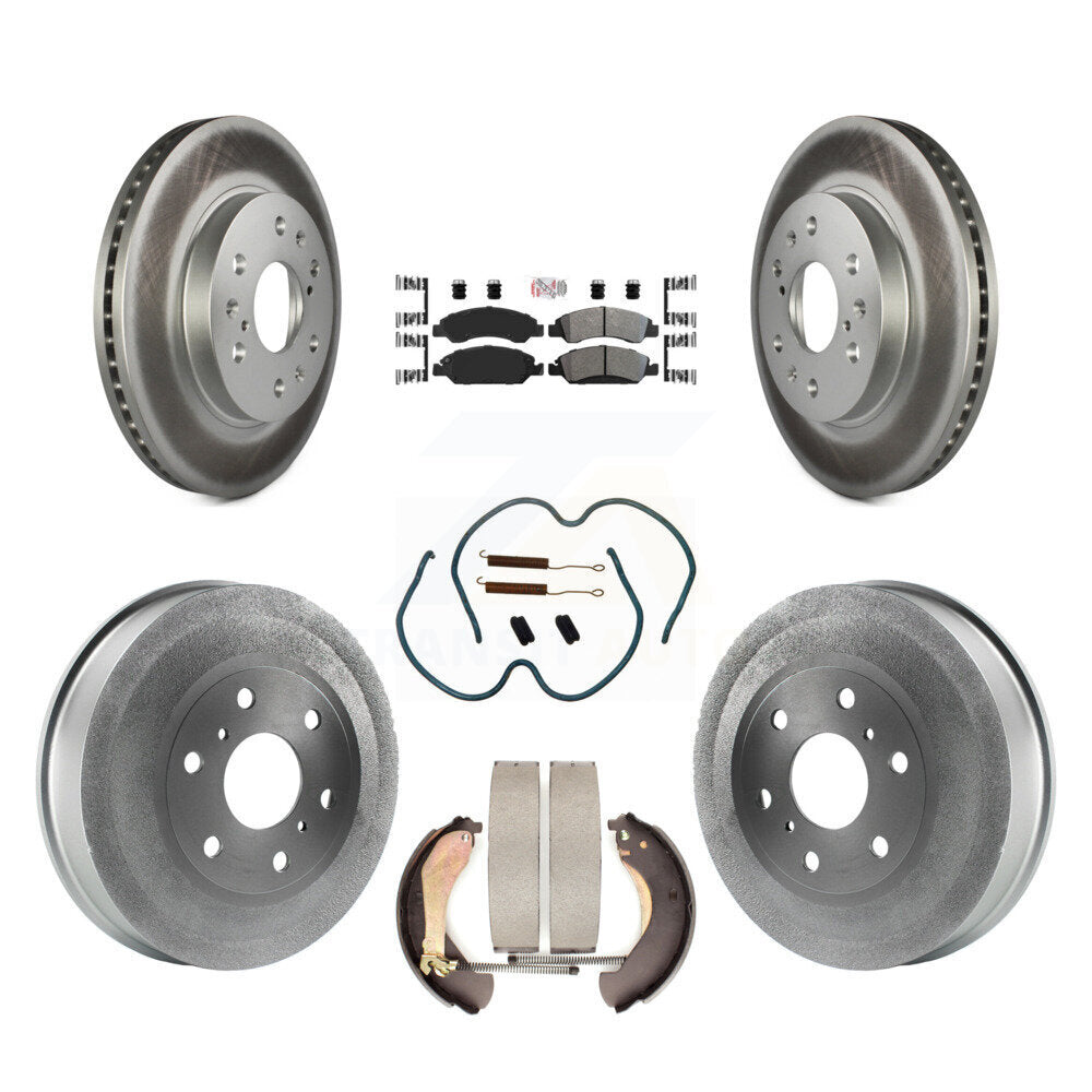 Transit Auto KGA-104212 Disc Brake Kit for 2009 Chevrolet Silverado 1500, GMC Sierra 1500 - Front and Rear