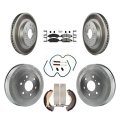 Transit Auto KGA-104212 Disc Brake Kit for 2009 Chevrolet Silverado 1500, GMC Sierra 1500 - Front and Rear