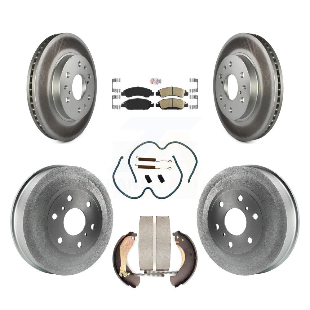 Transit Auto KGA-104213 Disc Brake Kit for 2009 Chevrolet Silverado 1500, GMC Sierra 1500 - Front and Rear