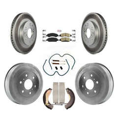 Transit Auto KGA-104213 Disc Brake Kit for 2009 Chevrolet Silverado 1500, GMC Sierra 1500 - Front and Rear