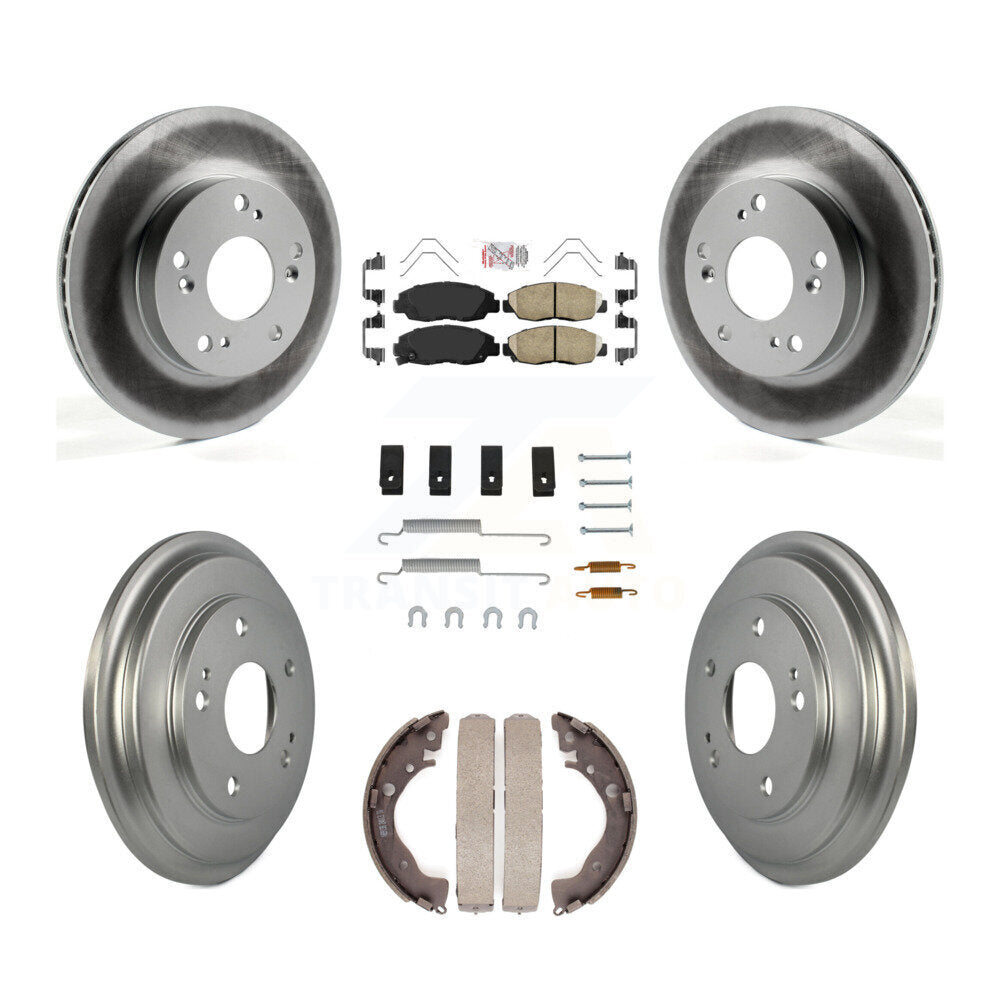 Transit Auto KGA-104217 Disc Brake Kit for 2012-2015 Honda Civic - Front and Rear
