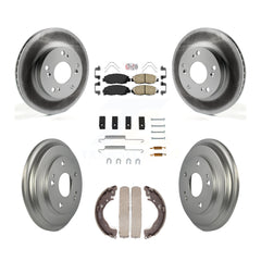 Transit Auto KGA-104217 Disc Brake Kit for 2012-2015 Honda Civic - Front and Rear