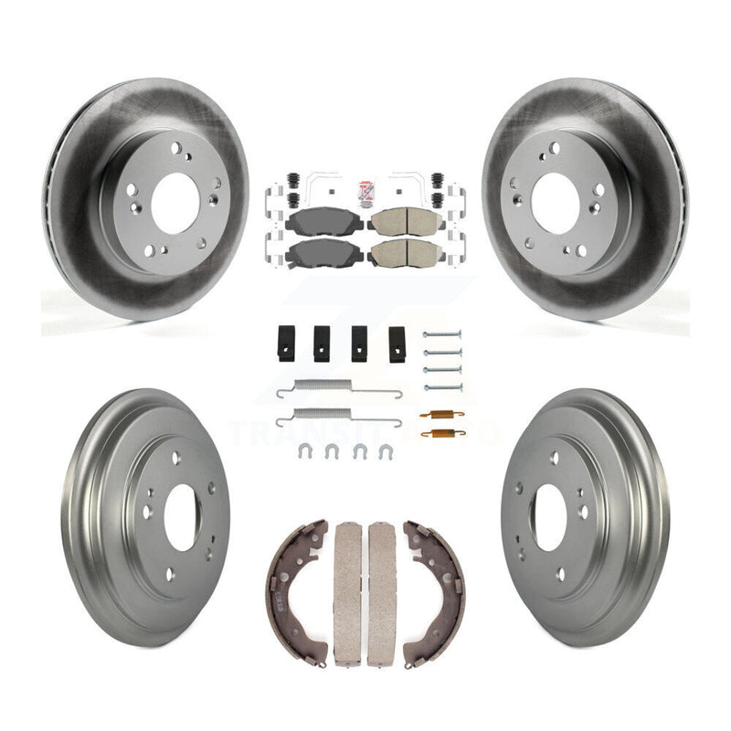 Transit Auto KGA-104218 Disc Brake Kit for 2012-2015 Honda Civic - Front and Rear