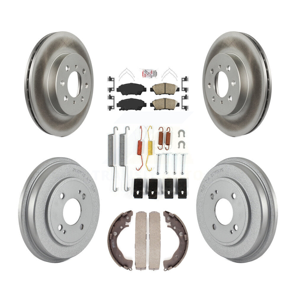 Transit Auto KGA-104219 Disc Brake Kit for 2009-2013 Honda Fit - Front and Rear