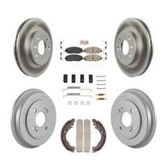 Transit Auto KGA-104221 Disc Brake Kit for 2010-2014 Honda Insight - Front and Rear