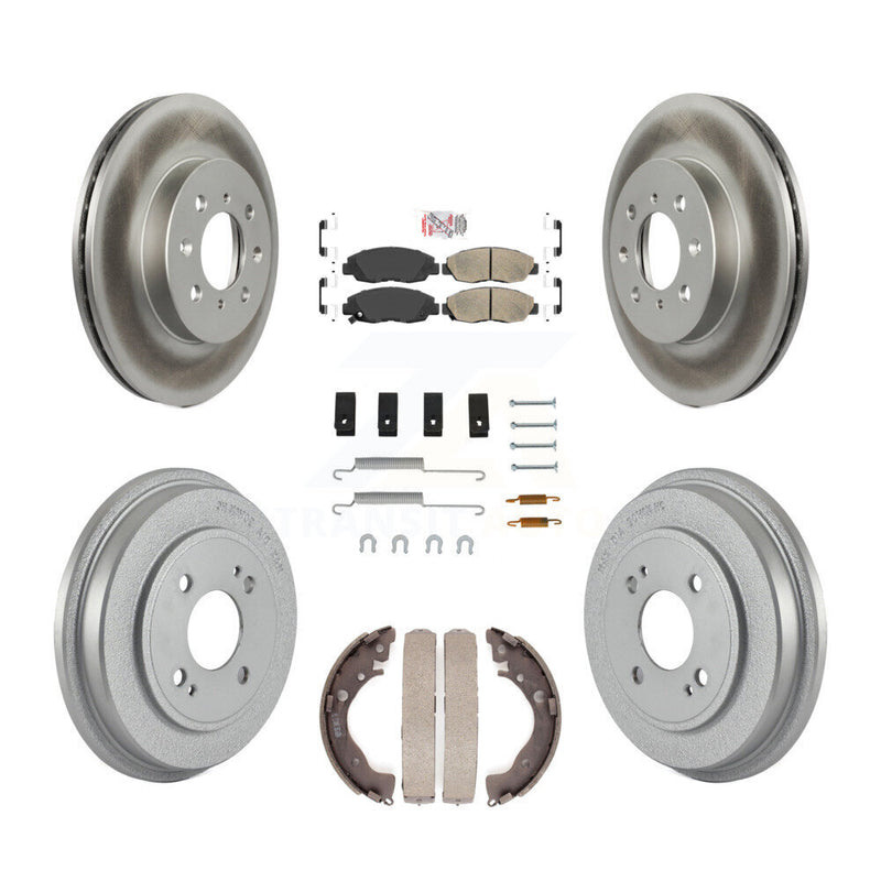 Transit Auto KGA-104221 Disc Brake Kit for 2010-2014 Honda Insight - Front and Rear