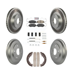 Transit Auto KGA-104222 Disc Brake Kit for 2013-2015 Honda Civic - Front and Rear