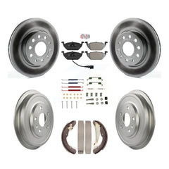 Transit Auto KGA-104227 Disc Brake Kit for 2011-2012 Volkswagen Jetta - Front and Rear