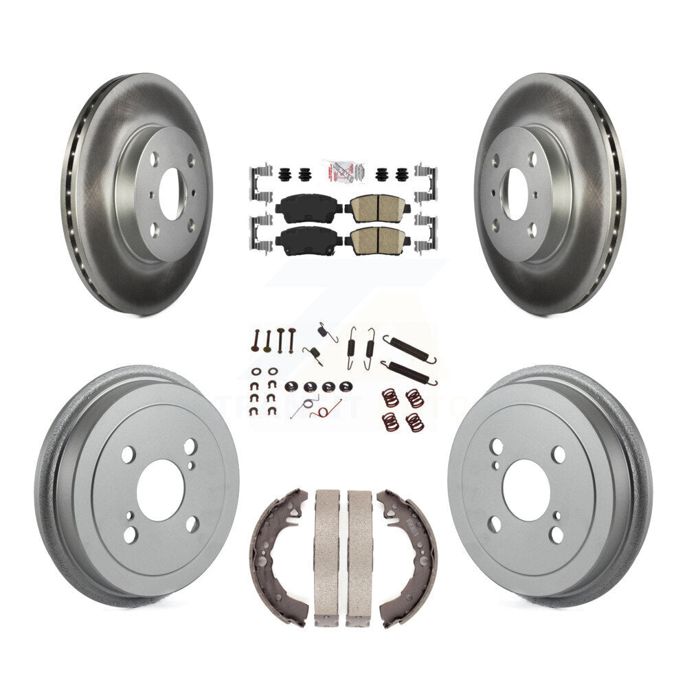 Transit Auto KGA-104232 Disc Brake Kit for 2001-2005 Toyota Echo - Front and Rear