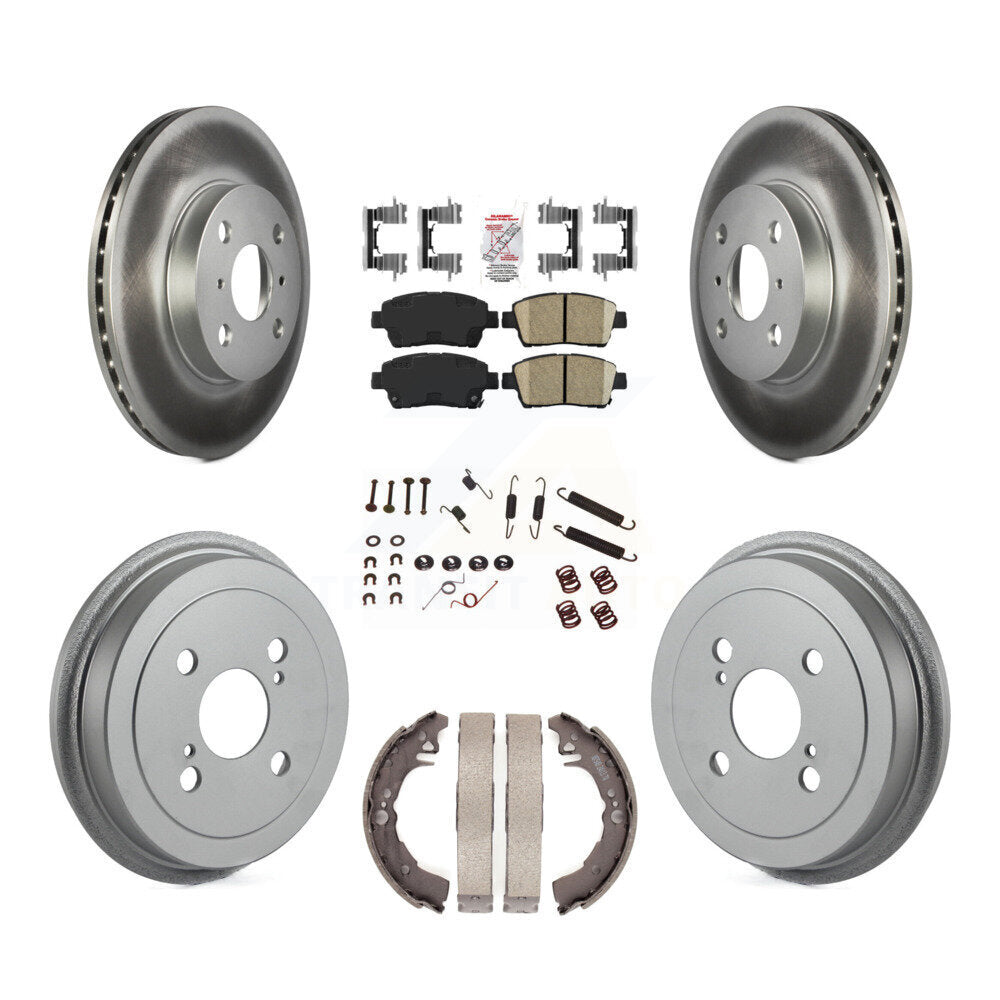 Transit Auto KGA-104233 Disc Brake Kit for 2001-2005 Toyota Echo - Front and Rear