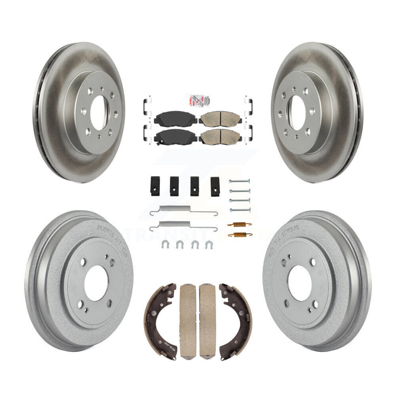 Transit Auto KGA-104239 Disc Brake Kit for 2001-2005 Honda Civic - Front and Rear