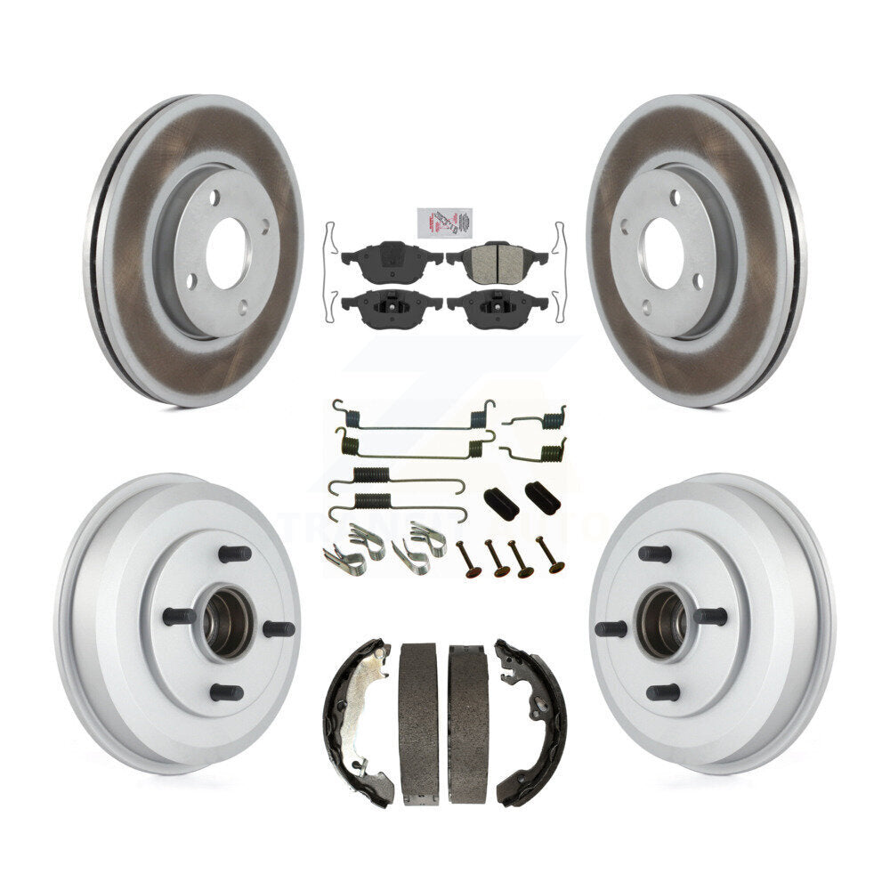 Transit Auto KGA-104241 Disc Brake Kit for 2005-2007 Ford Focus - Front and Rear