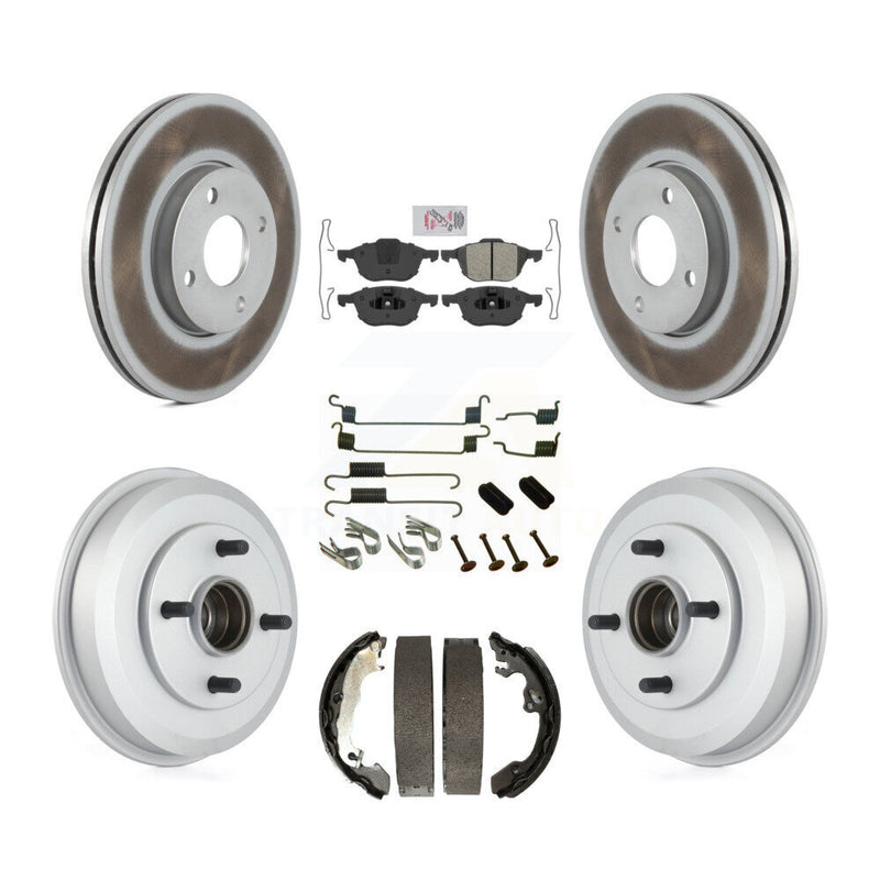 Transit Auto KGA-104241 Disc Brake Kit for 2005-2007 Ford Focus - Front and Rear